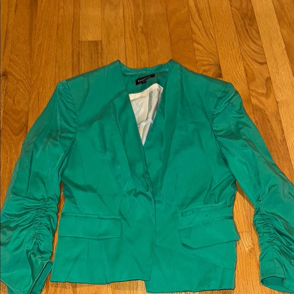 Bebe Green Women's Blazer - Picture 1 of 4